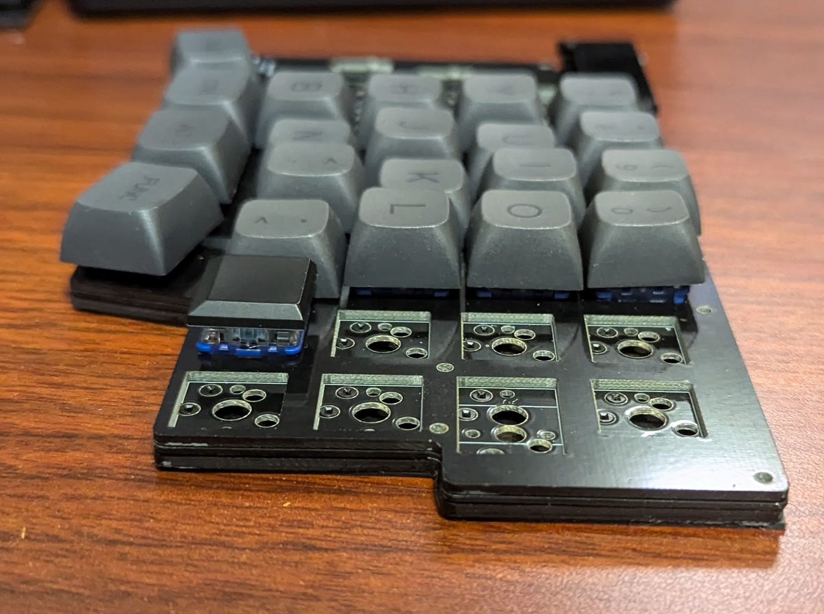 Kailh x Lofree Shadowシリーズ、Kailh Choc V2(Deep Sea Silent MINI