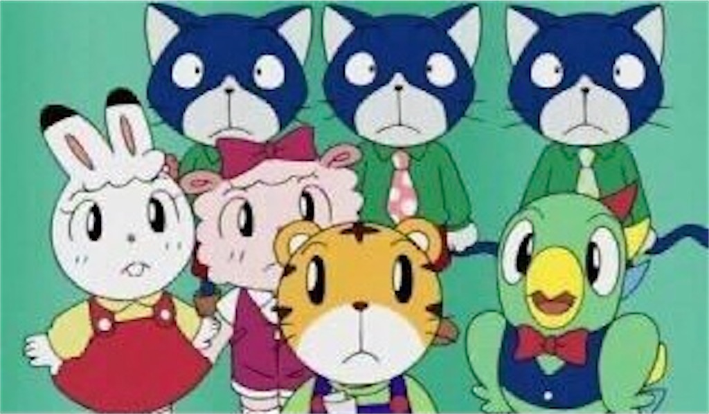 アニメ しまじろうの昔のキャラ あっちくcafe