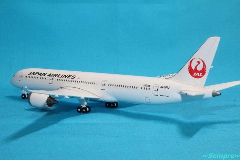 デアゴスティーニ 1/400 JAL B787-9 JA861J