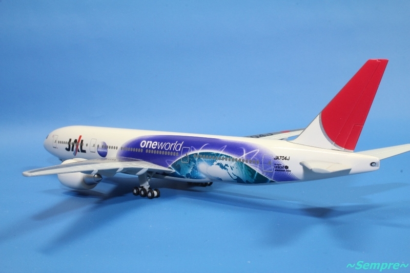 JALUX JAL B777-200ER JA704J One World塗装 1/400スケール - ～Sempre～
