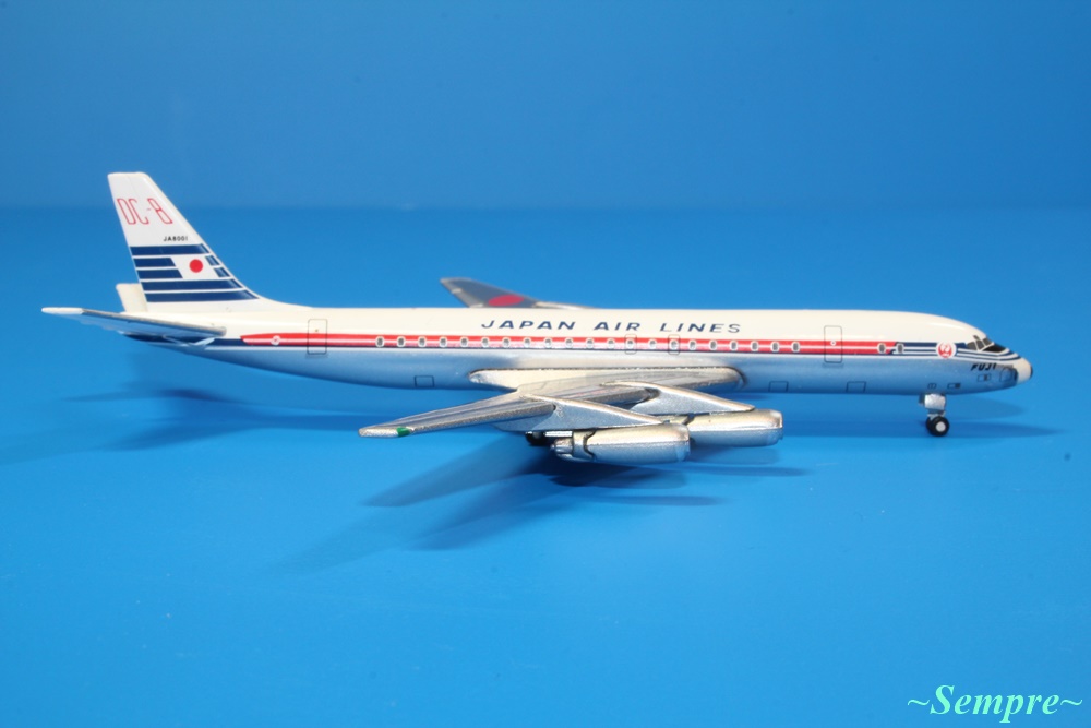 デアゴスティーニ JAL DC-8-32 JA8001 1/400スケール JAL旅客機