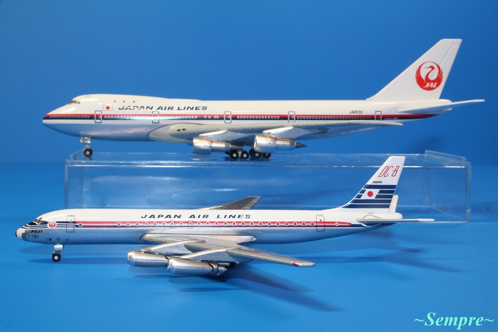 デアゴスティーニ JAL DC-8-32 JA8001 1/400スケール JAL旅客機