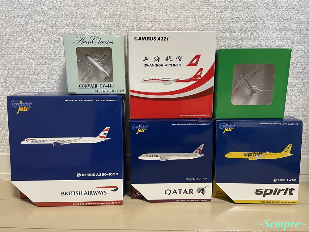クロスウイング 福袋 2021年 旅客機模型 1/400スケール - ～Sempre～