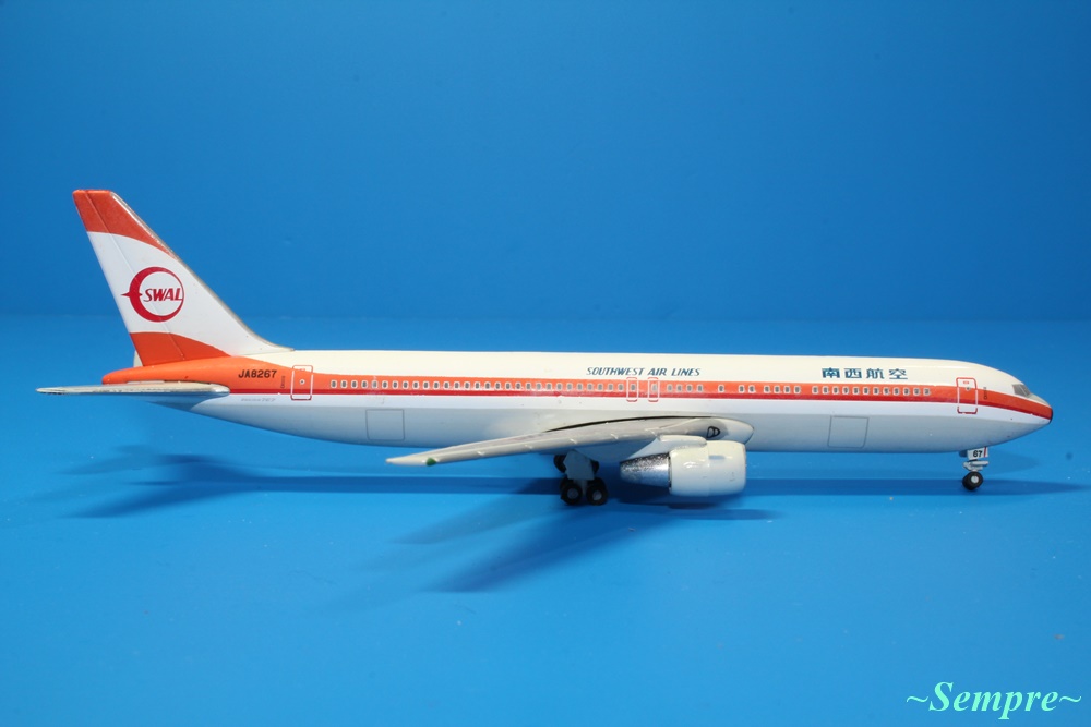 JTA商事 1/200 南西航空 SWAL B737-200 JA8282 NU23001 飛行機模型 同