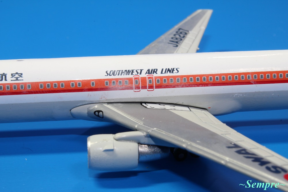 デアゴスティーニ SWAL(南西航空) B767-300 JA8267 1/400スケール JAL