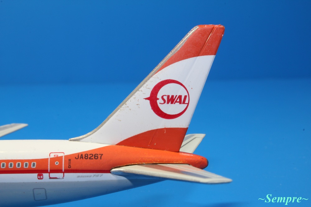 デアゴスティーニ SWAL(南西航空) B767-300 JA8267 1/400スケール JAL