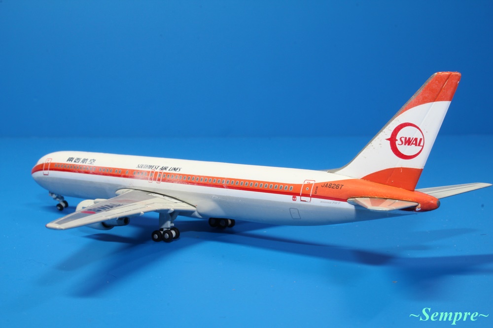 デアゴスティーニ SWAL(南西航空) B767-300 JA8267 1/400スケール JAL