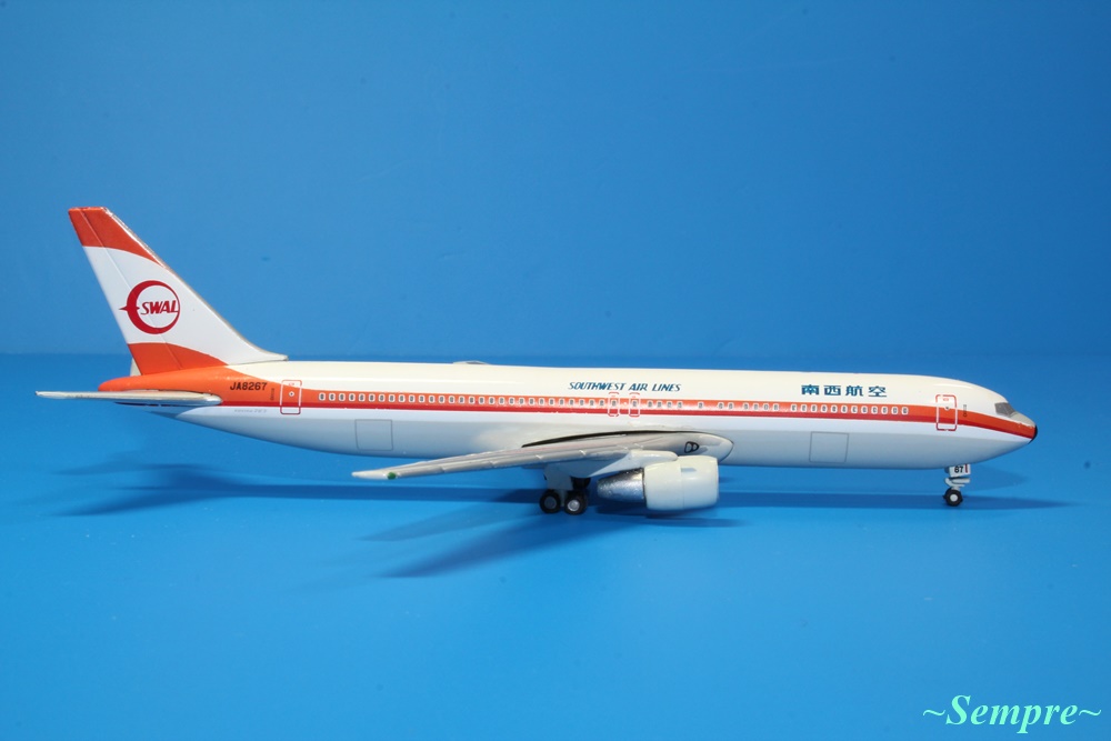 デアゴスティーニ SWAL(南西航空) B767-300 JA8267 1/400スケール JAL