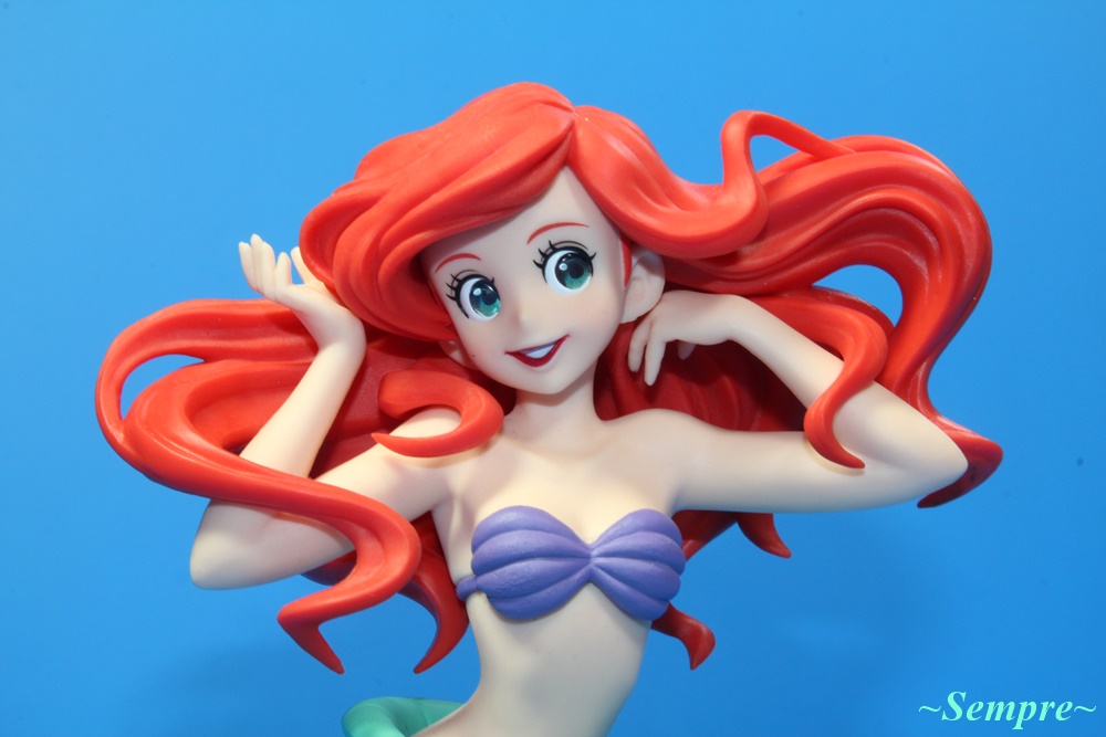 SEGA Crystalux アリエル フィギュア 04 バンプレスト Disney Characters Crystalux -ARIEL- 第4弾 - ～Sempre～