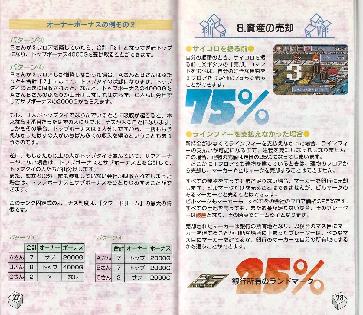 【レア】『タワードリーム（SFC）』（ゲームチラシ） Yahoo!オークション - 【タワードリーム】ゲームポスター 販促