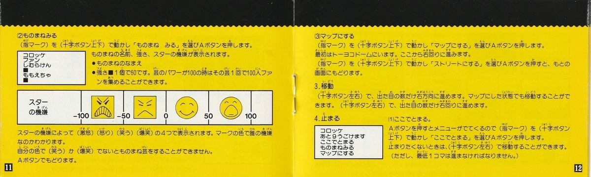 爆笑！ スターものまね四天王』1990年／ファミコン - レトロ