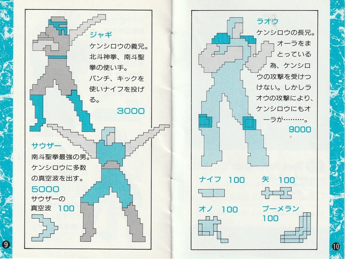 北斗の拳』1986年/ファミコン - レトロゲームの説明書保管庫 北斗の拳』1986年/ファミコン - レトロゲームの説明書保管庫