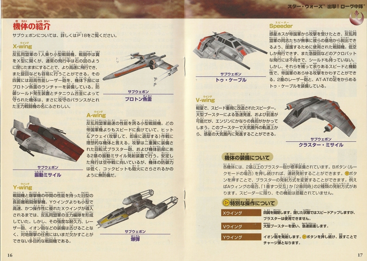 スター・ウォーズ 出撃！ ローグ中隊』1999年／ニンテンドウ64