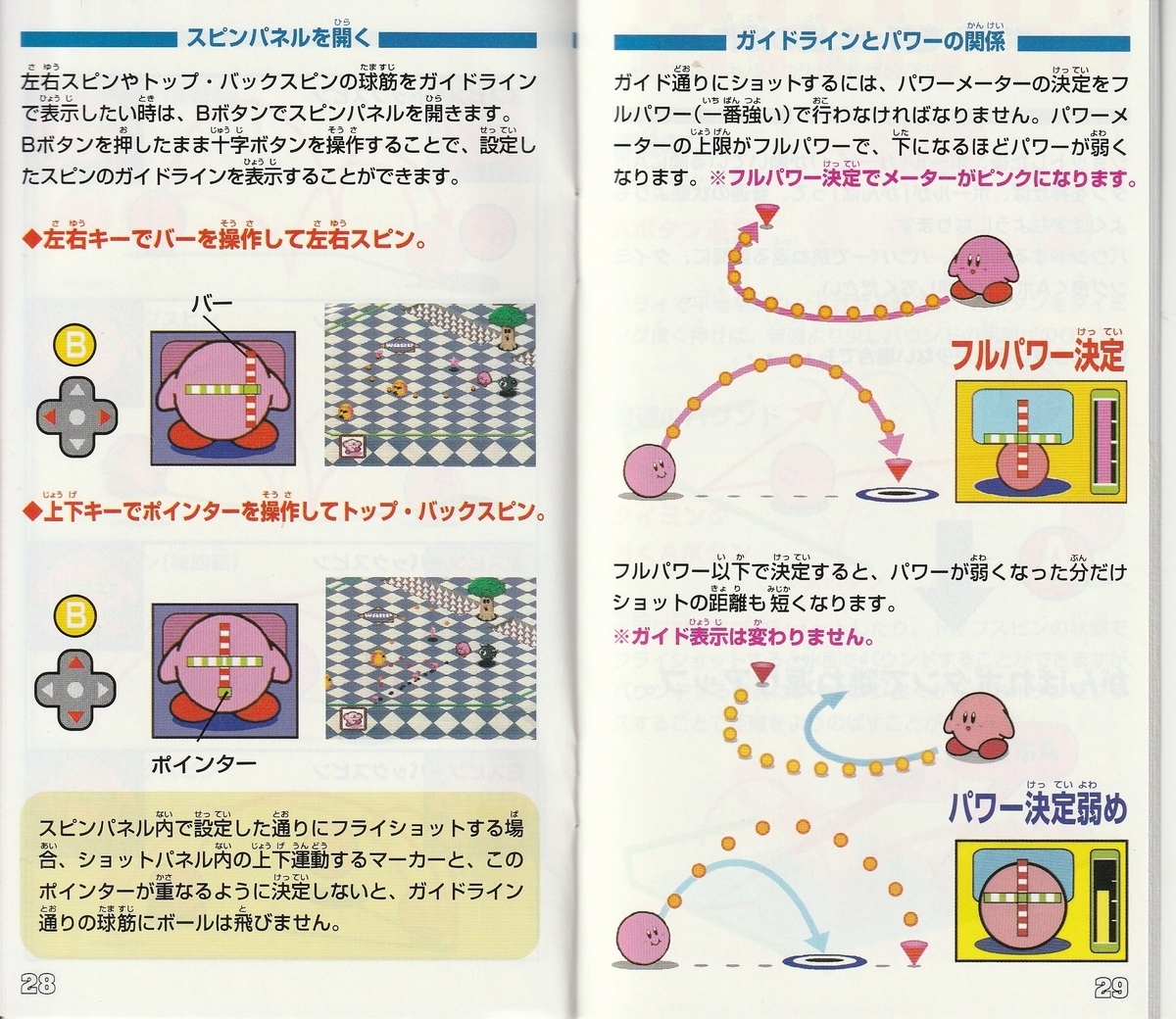 カービィボウル』1994年／スーパーファミコン - レトロゲームの