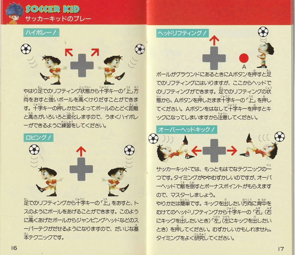 パワーサッカー　ファミコン　説明書のみ チャンピオンズワールドクラスサッカー』1994年