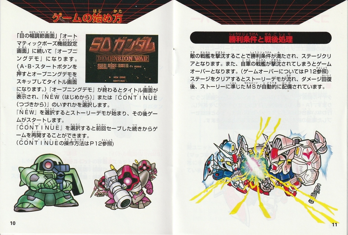 SDガンダム ディメンション ウォー』1995年／バーチャルボーイ