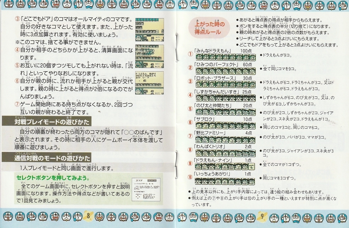 ドラえもんの 携帯ゲームの 説明書のみです。 ドラえもん2 のび太と光の神殿』1998年／ニンテンドウ64