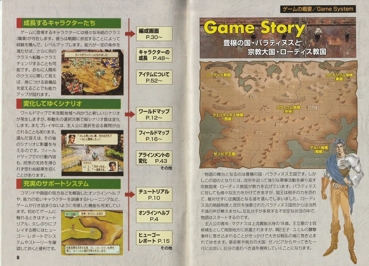 オウガバトル64 Person of Lordly Caliber』1999年