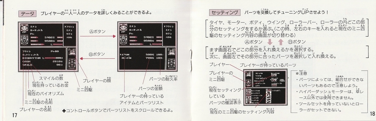 ファミコンソフト『レーサーミニ四駆 ジャパンカップ』箱取説有