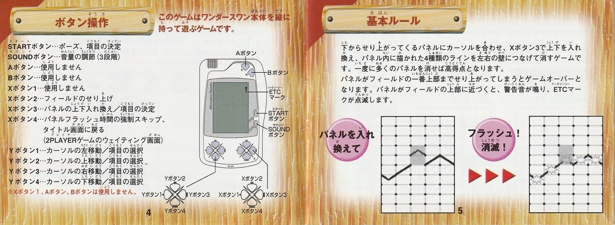 ワンダースワン　グンペイセット GUNPEY』1999年／ワンダースワン - レトロゲームの説明書保管庫