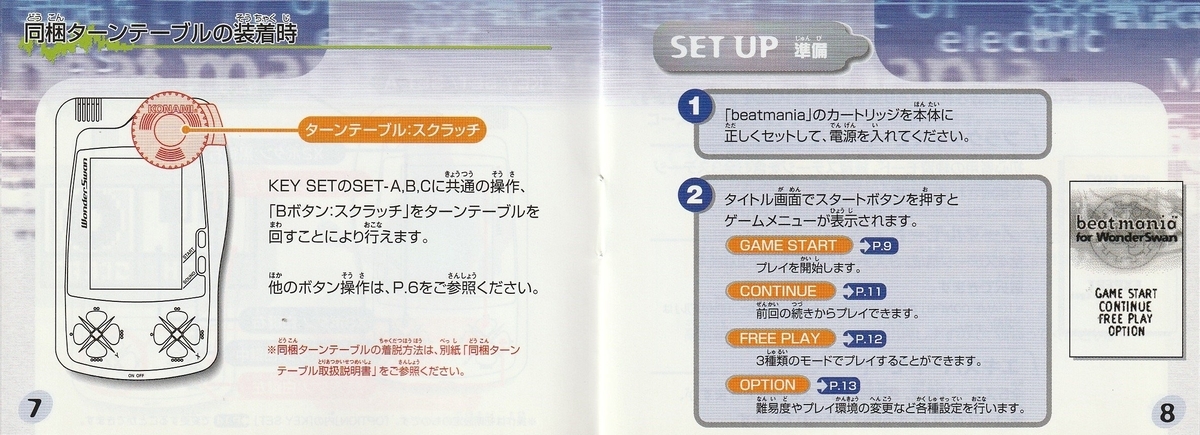 beatmania for WonderSwan』1999年／ワンダースワン - レトロ