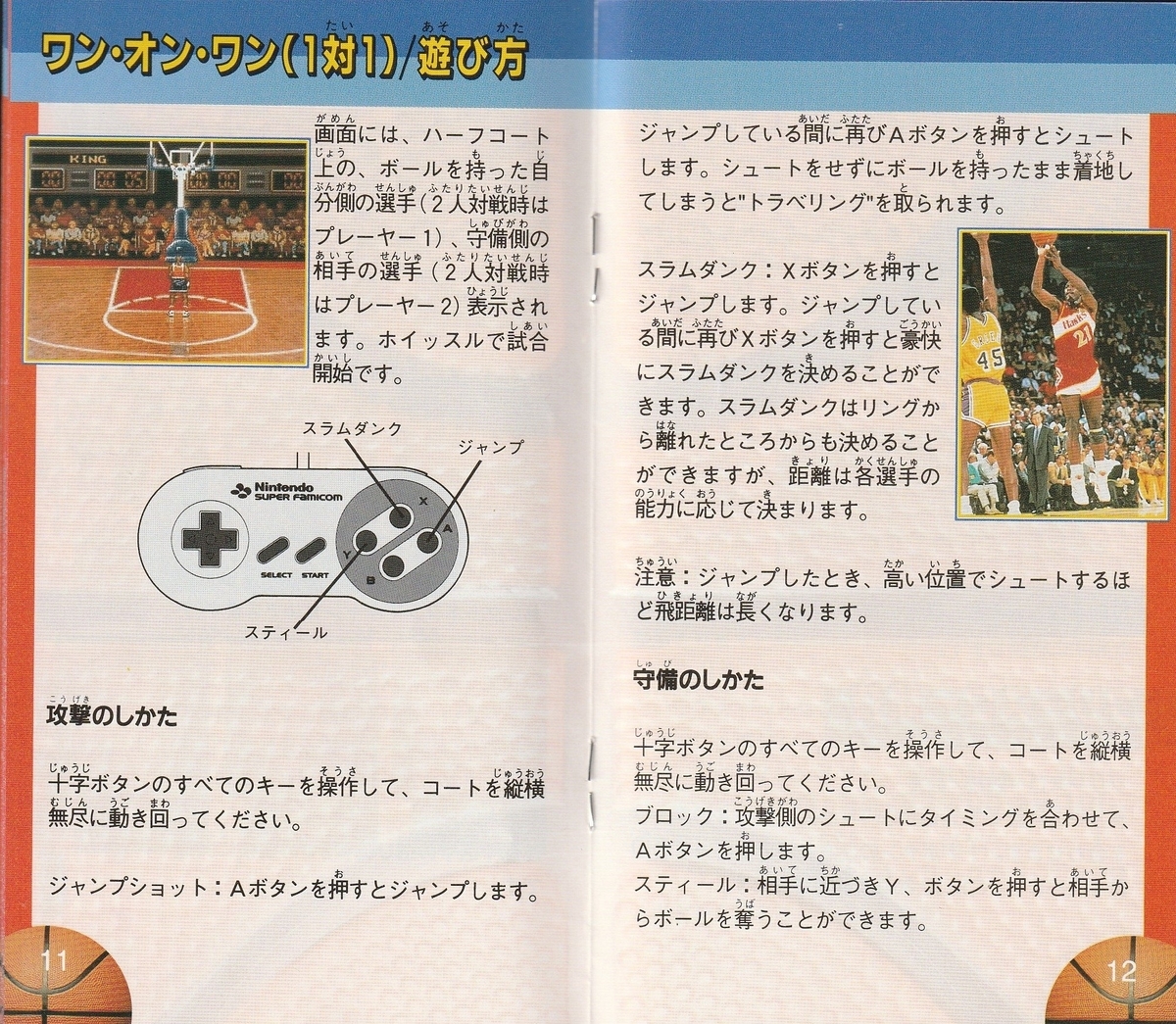 NBAオールスターチャレンジ』1993年／スーパーファミコン - レトロ 