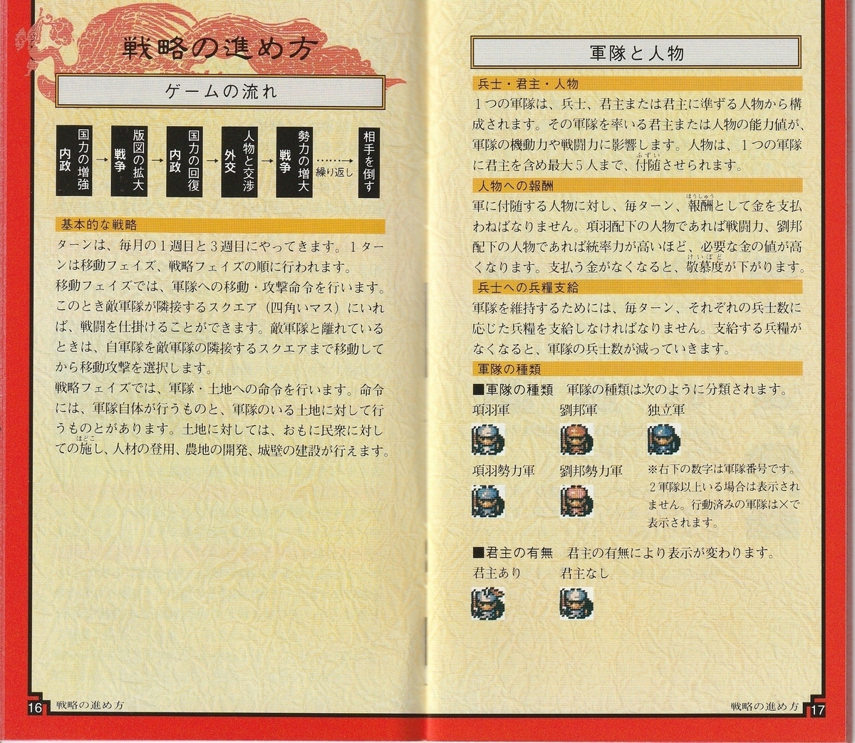 項劉記』1994年／スーパーファミコン - レトロゲームの説明書保管庫