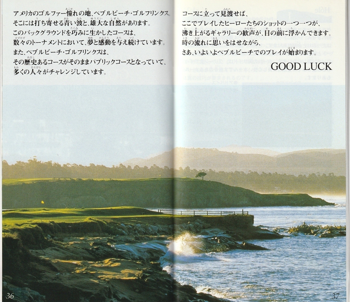 ペブルビーチの波濤New トーナメント・エディション』1996年