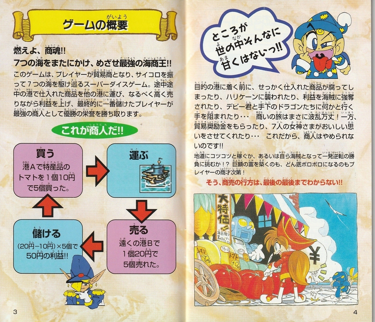 商人よ、大志を抱け!!』1995年／スーパーファミコン - レトロゲームの