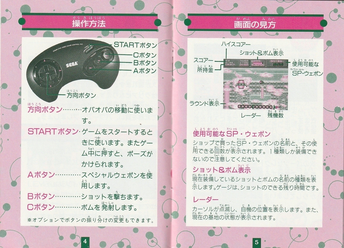 スーパーファンタジーゾーン』1992年／メガドライブ - レトロゲームの