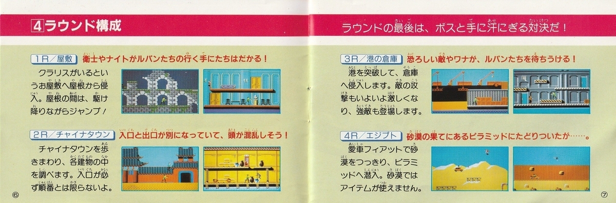 ルパン三世 パンドラの遺産』1987年／ファミコン - レトロゲームの説明