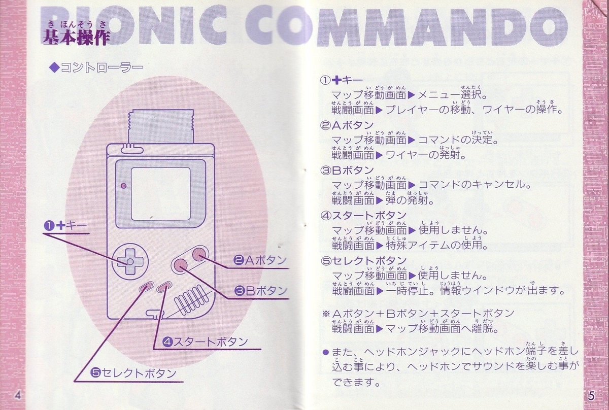 バイオニック コマンドー』1992年／ゲームボーイ - レトロゲームの説明