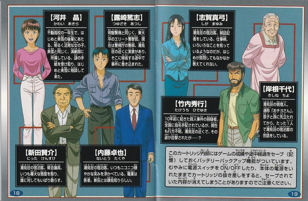 金田一少年の事件簿 10年目の招待状』2000年／ゲームボーイ - レトロ