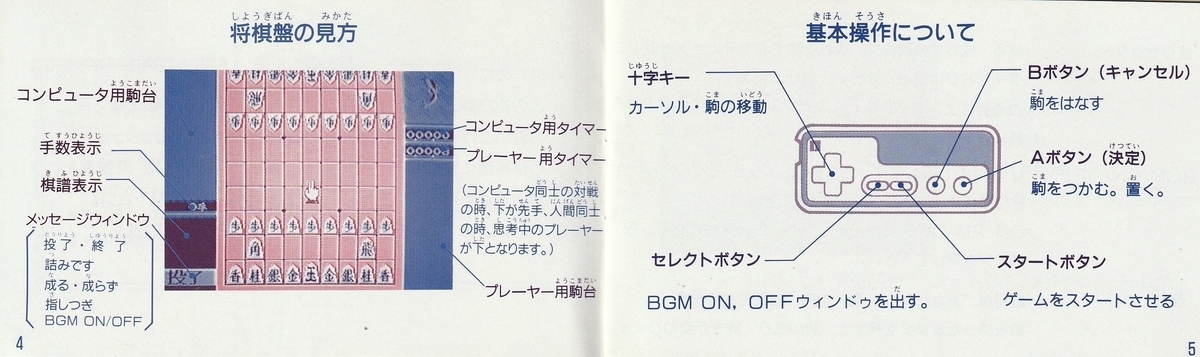 ファミコン将棋竜王戦』1991年／ファミコン - レトロゲームの説明書保管庫