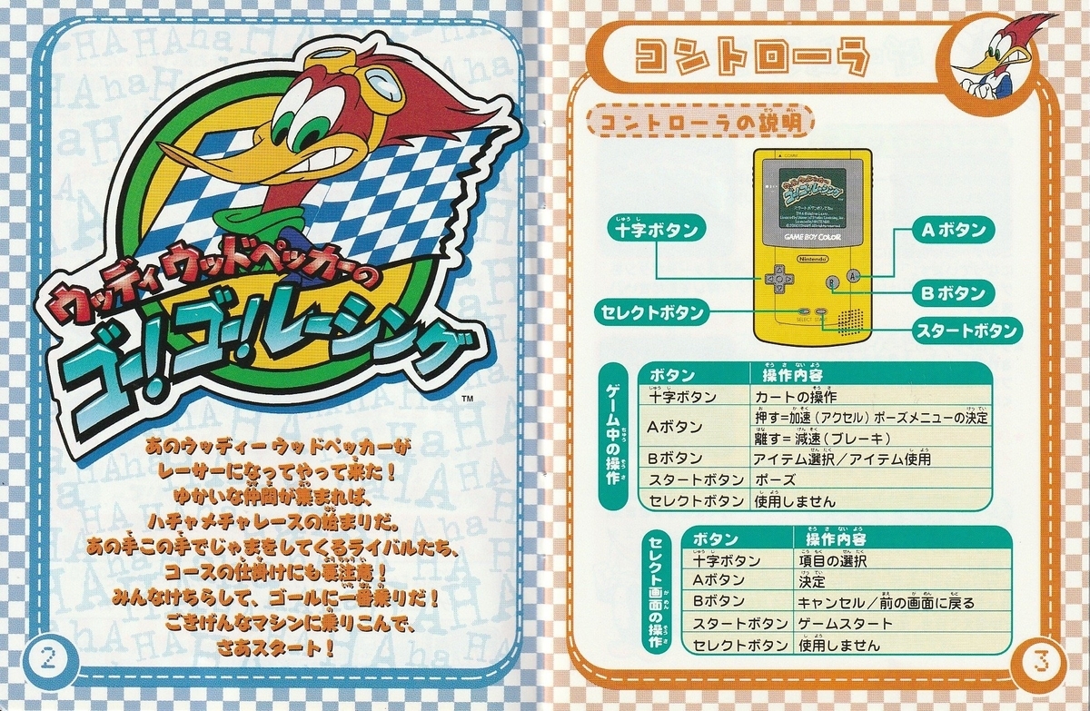 ウッディウッドペッカーのゴー！ゴー！レーシング』2000年