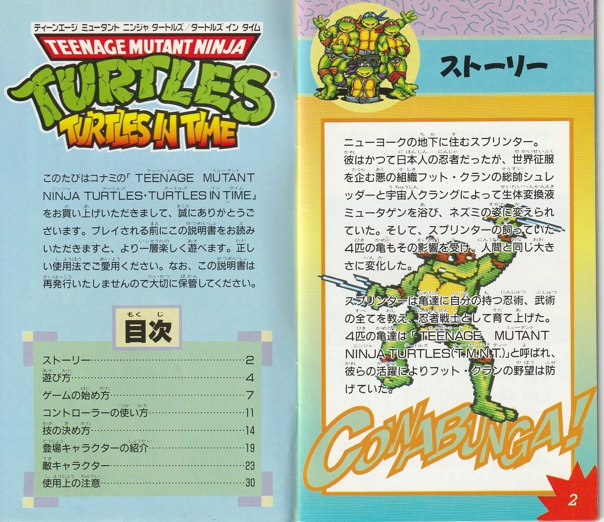 ティーンエイジ ミュータント ニンジャ タートルズ／タートルズ イン