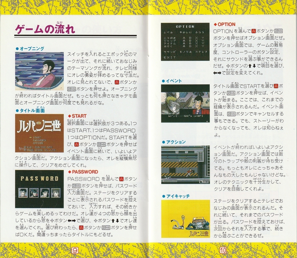 ルパン三世 伝説の秘宝を追え！』1994年／スーパーファミコン - レトロ