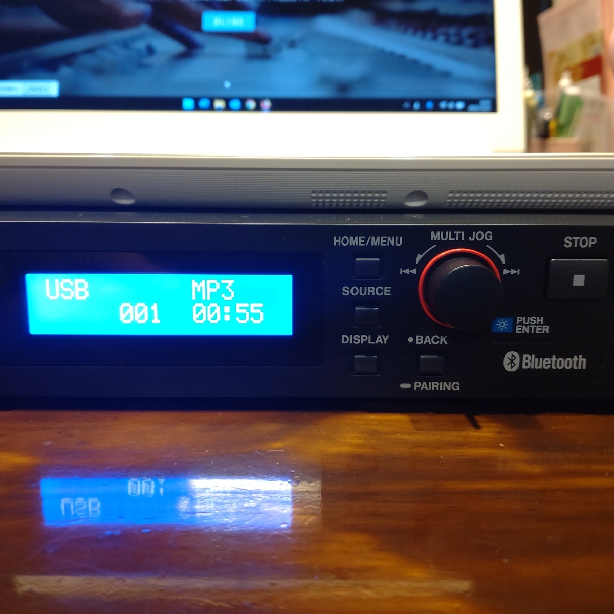 マルチプレーヤー TASCAM CD-400U - ヨキの柄