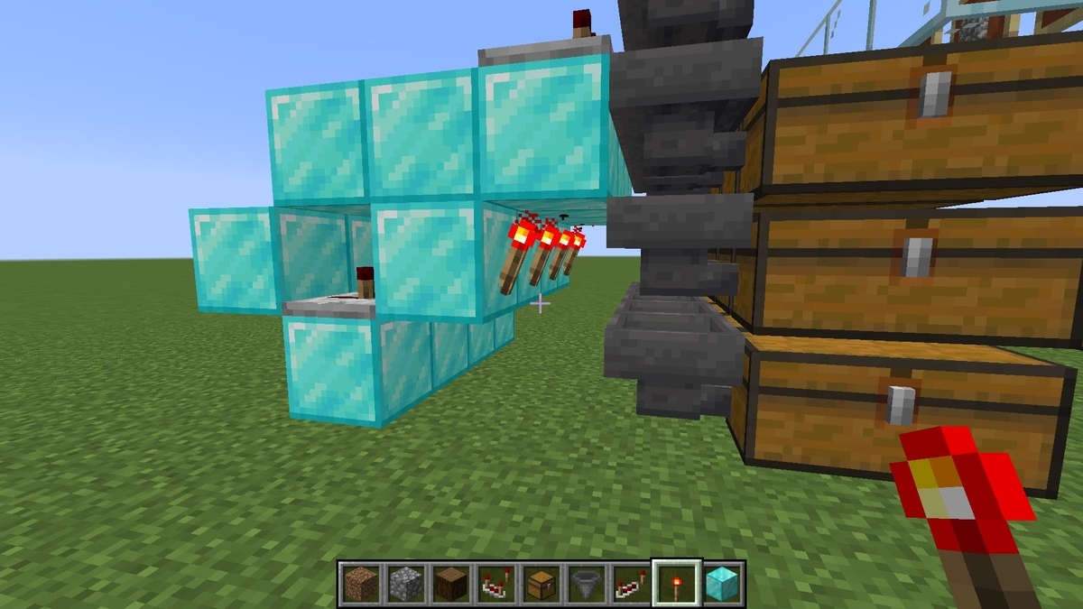 マイクラ1 18 1 17 1 16 超簡単に作れる自動仕分け機 作り方解説 Minecraft Automatic Sorting System Java 統合版 マインクラフト 便利装置 じゃがいもゲームブログ