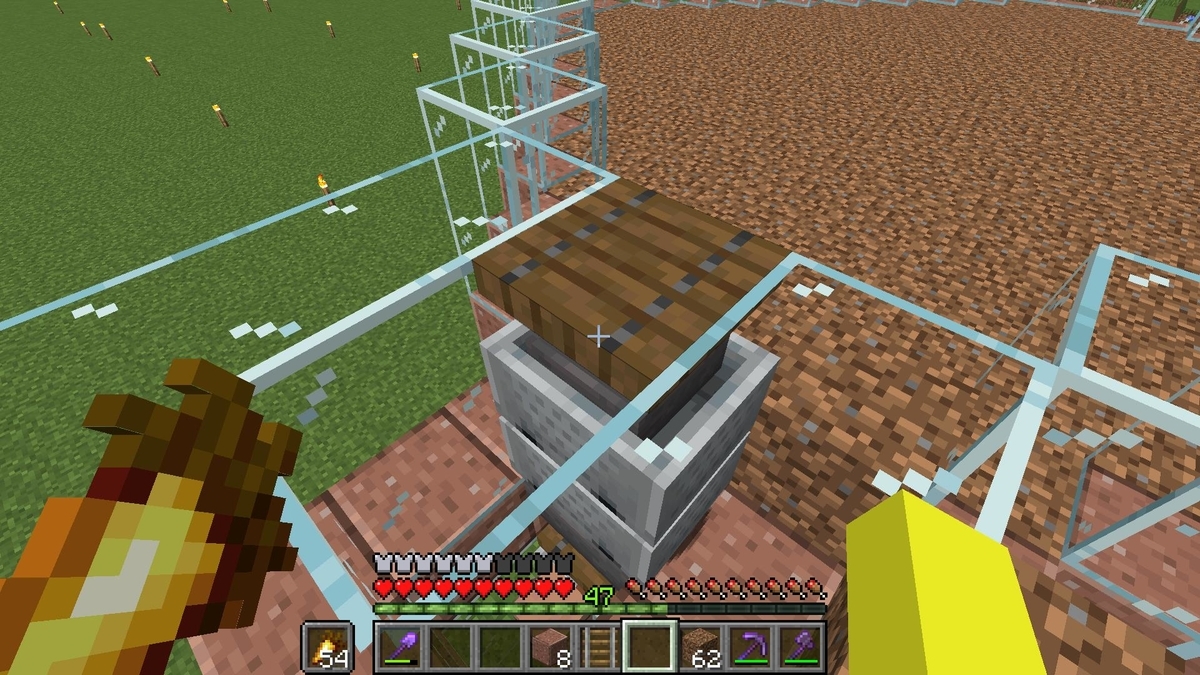 マイクラ1 16 超簡単に作れる全自動村人式農場の作り方 解説 Java 統合版 Minecraft Easy And Auto Villager Crop Farm マインクラフト Je Be 便利装置 農作物収穫機 じゃがいもゲームブログ