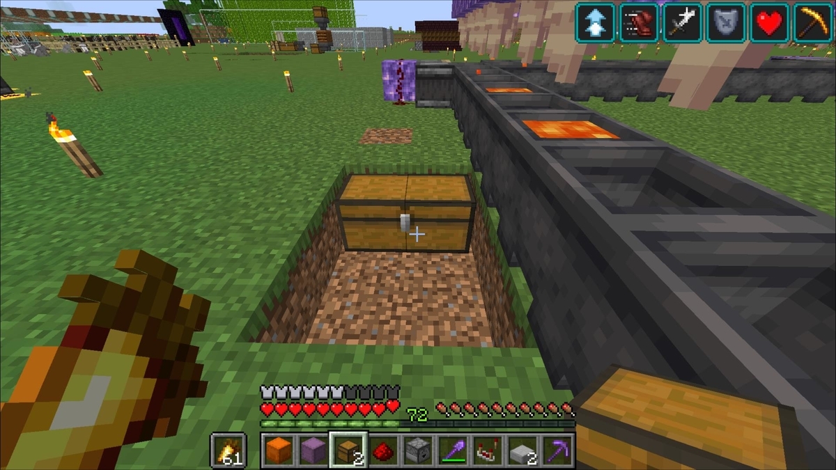 マイクラ1 18 1 17 超簡単に作れる完全自動の溶岩無限回収装置 作り方解説 Minecraft Afk Easy Lava Farm マインクラフト Je Java Edetion 便利装置 じゃがいもゲームブログ