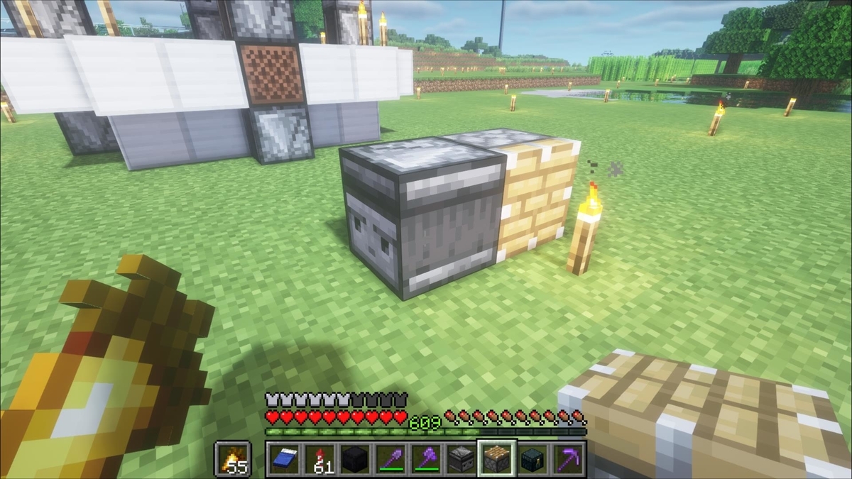 マイクラ1 19 最も簡単に作れる低コスト高効率なカカオ豆自動収獲機の作り方解説 Minecraft Easiest Cocoa Beans Farm マインクラフト Je 便利装置 じゃがいもゲームブログ