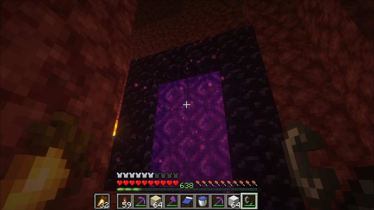 マイクラ1 19 ダイヤのピッケルなしでネザーゲートを作る方法解説 Minecraft How To Built Nether Portal Without Diamond Pickaxe マインクラフト Je Be 統合版 ゆっくり実況 じゃがいもゲームブログ