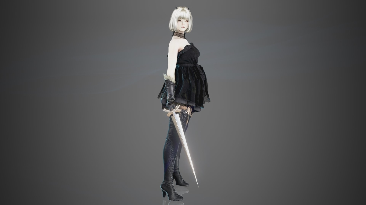 黒い砂漠 キャラクリに新しい髪型追加されたからイメチェンしてみた 黒の存在理由