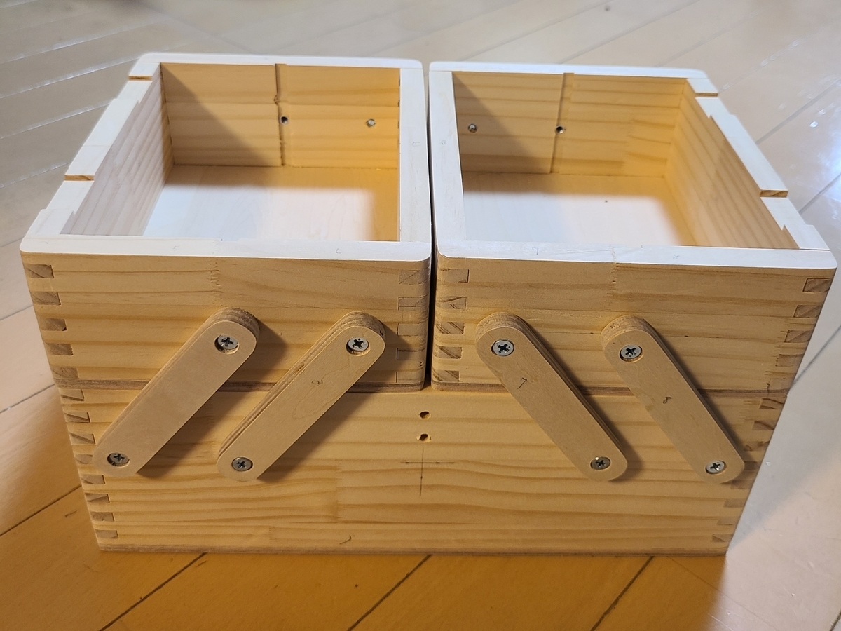 キャンバスまとめ売り　＆ソーイングBOX ※難あり Amazon.co.jp: [CIANAP] 収納ボックス ふた付き 大容量