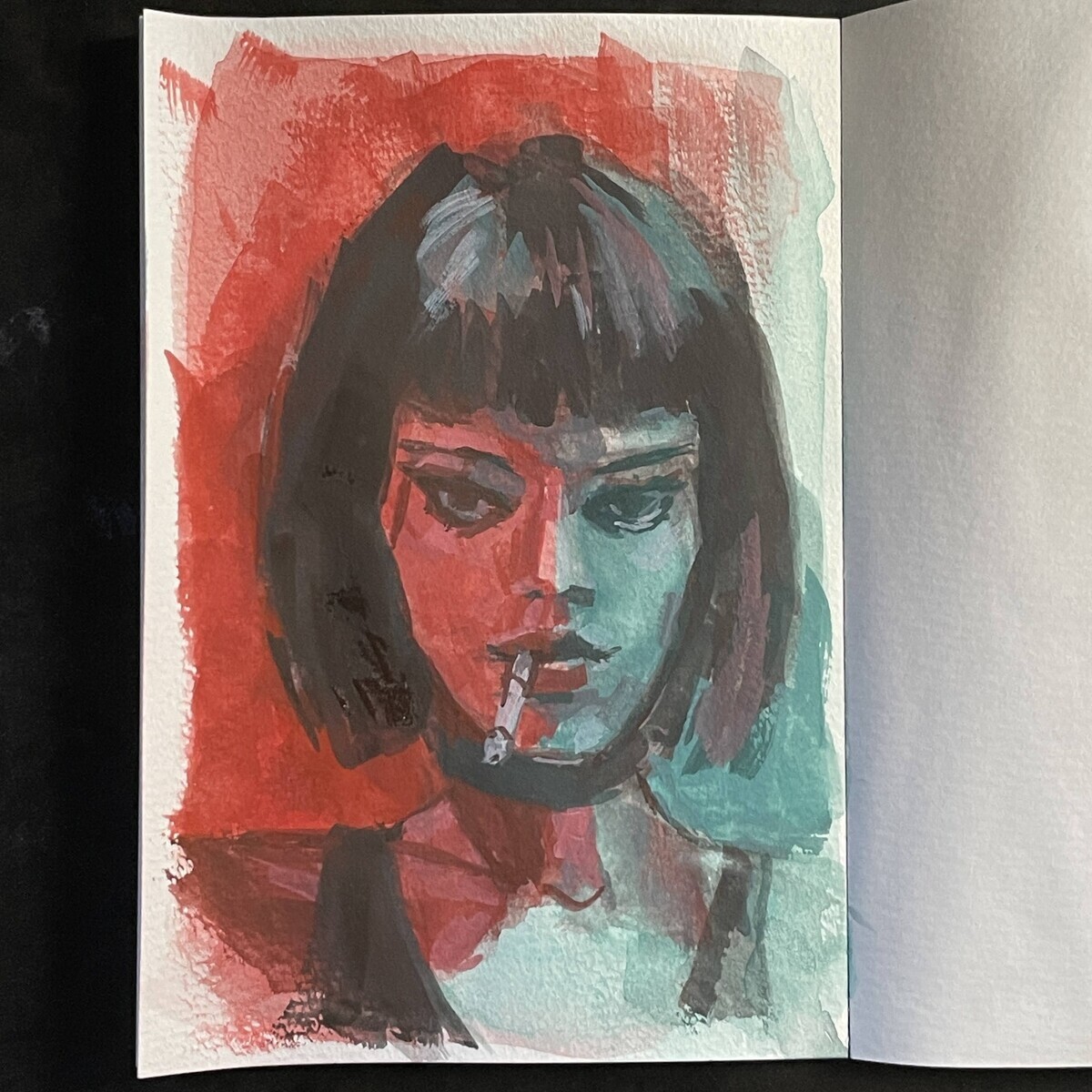 不透明水彩 ガッシュ画 習作 模写 いろいろ - 桃蝶画房