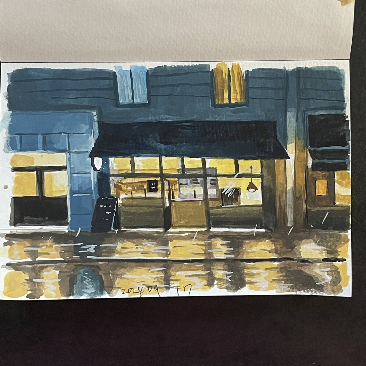 不透明水彩 ガッシュ画 習作 模写 いろいろ - 桃蝶画房