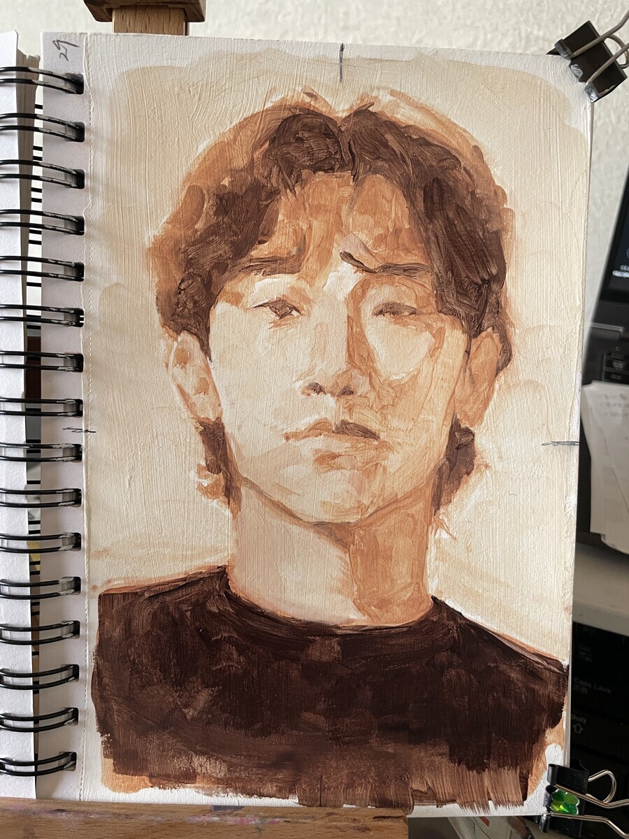 19世紀人物油絵 19世紀人物油絵