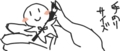 うろ覚えで描くアカシーくん