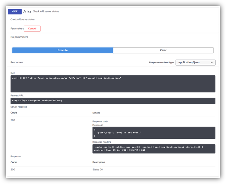 Coingeckoのapiを使って 仮想通貨の情報を取得する方法を試してみた シストレどうですか